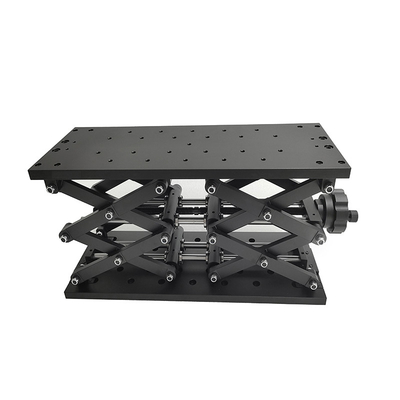 Z Axis Manual Lifting Stage 240mm Large Travel High Low Adjustment Platform