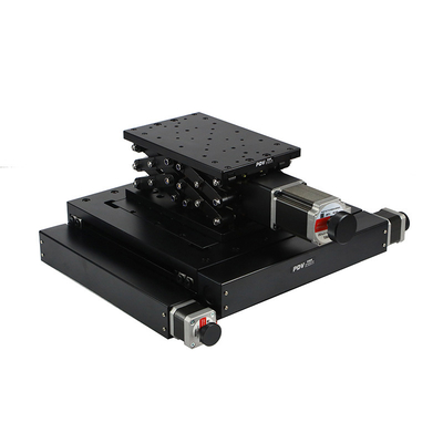 High Precision Motorized Linear Stage XY Double Axis Slide Z Axis Lift Platform