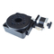 100mm Diameter Motorized Rotating Table Black With Worm Gear